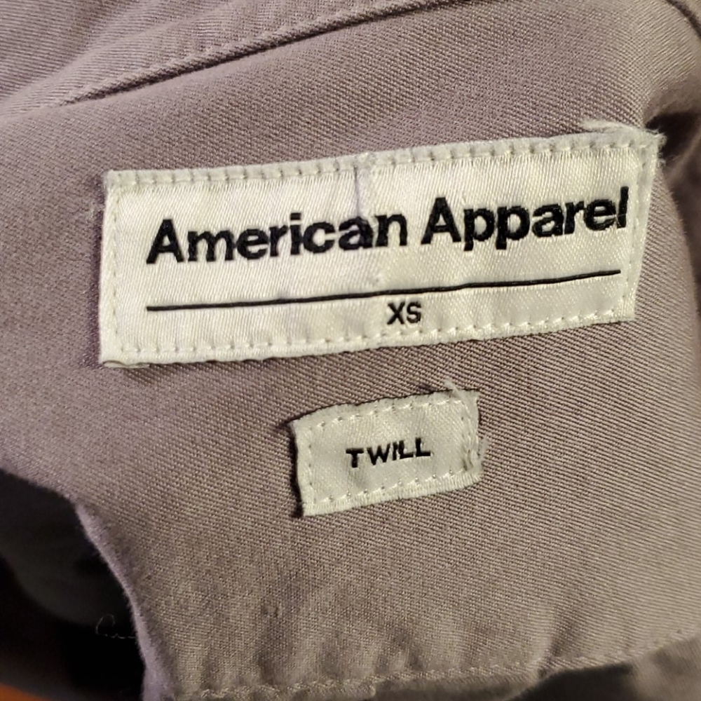American Apparel Twill Button Down Shirt - Picture 4 of 5